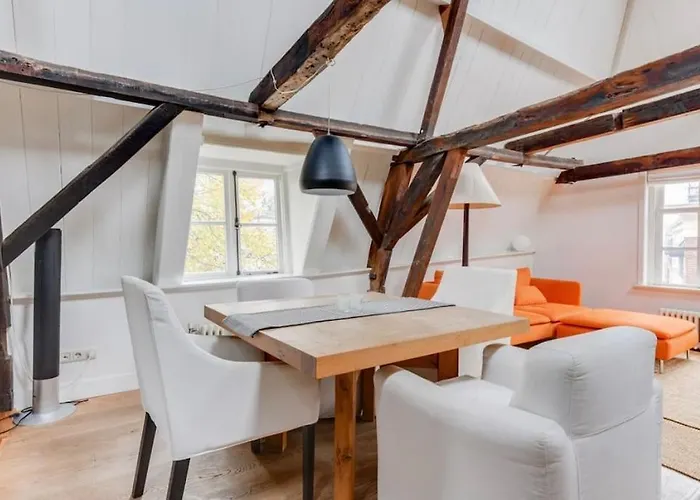 Hoogwaardig Afgewerkt Loft In Oude Stadscentrum 아파트